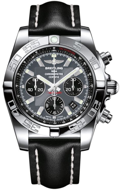 breitling chronomat 44 black eye grey|Breitling 44 price.